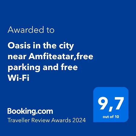 Apartment Oasis In The Near Amfiteatar,free Parking And Free Wi-fi